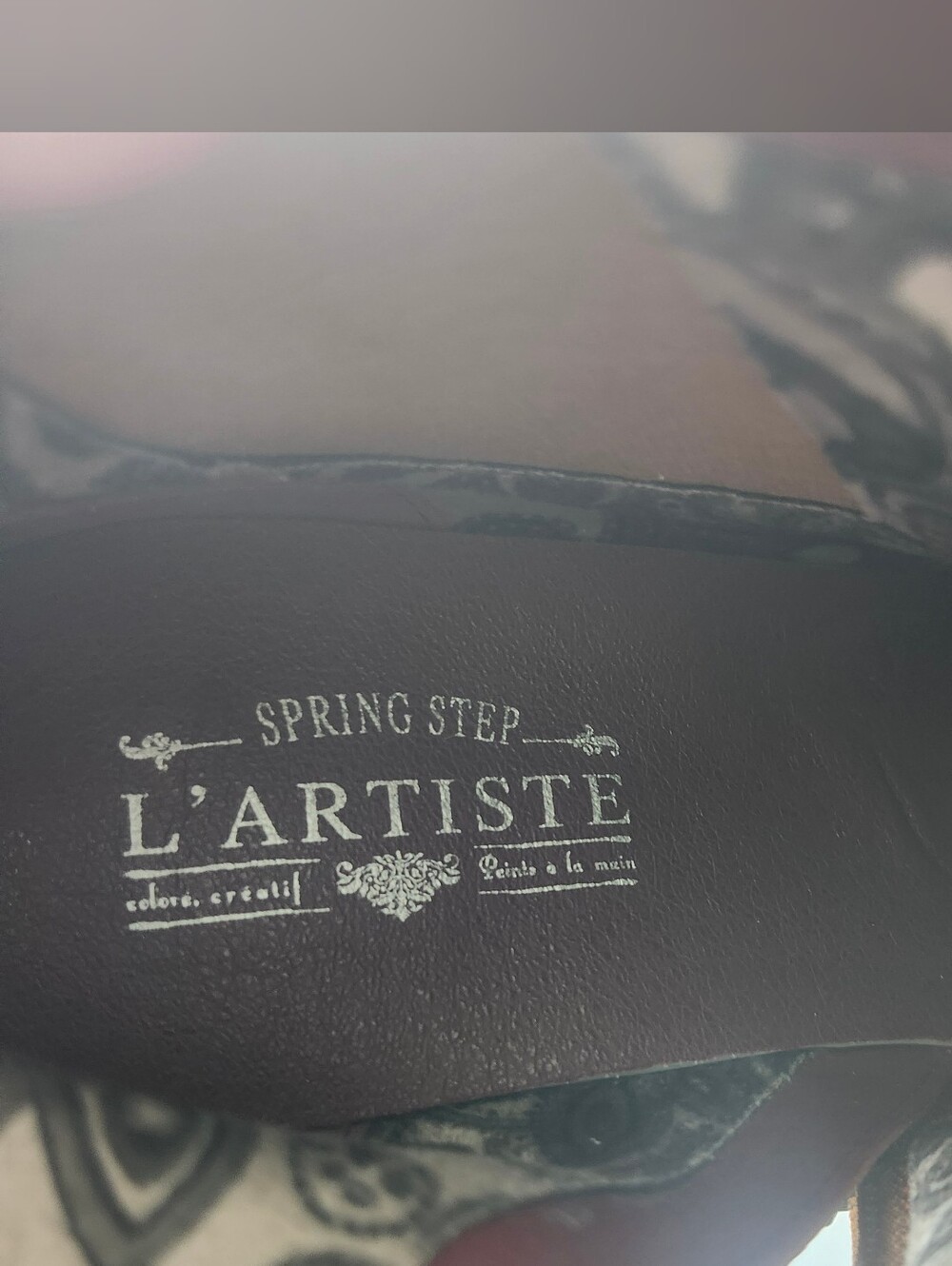 L' Artiste By Spring Step Melvina Floral Leather Booties View 2